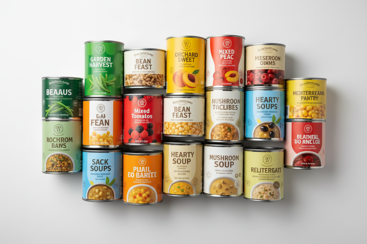Canned Foods or Soups