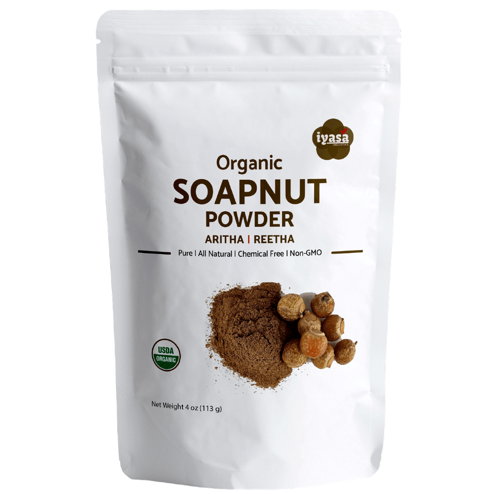 Iyasa Holistics - Organic Soapnut Powder - 8 oz