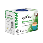 Quik Tea - Vegan Cardamom Chai Tea Latte - 10 Count