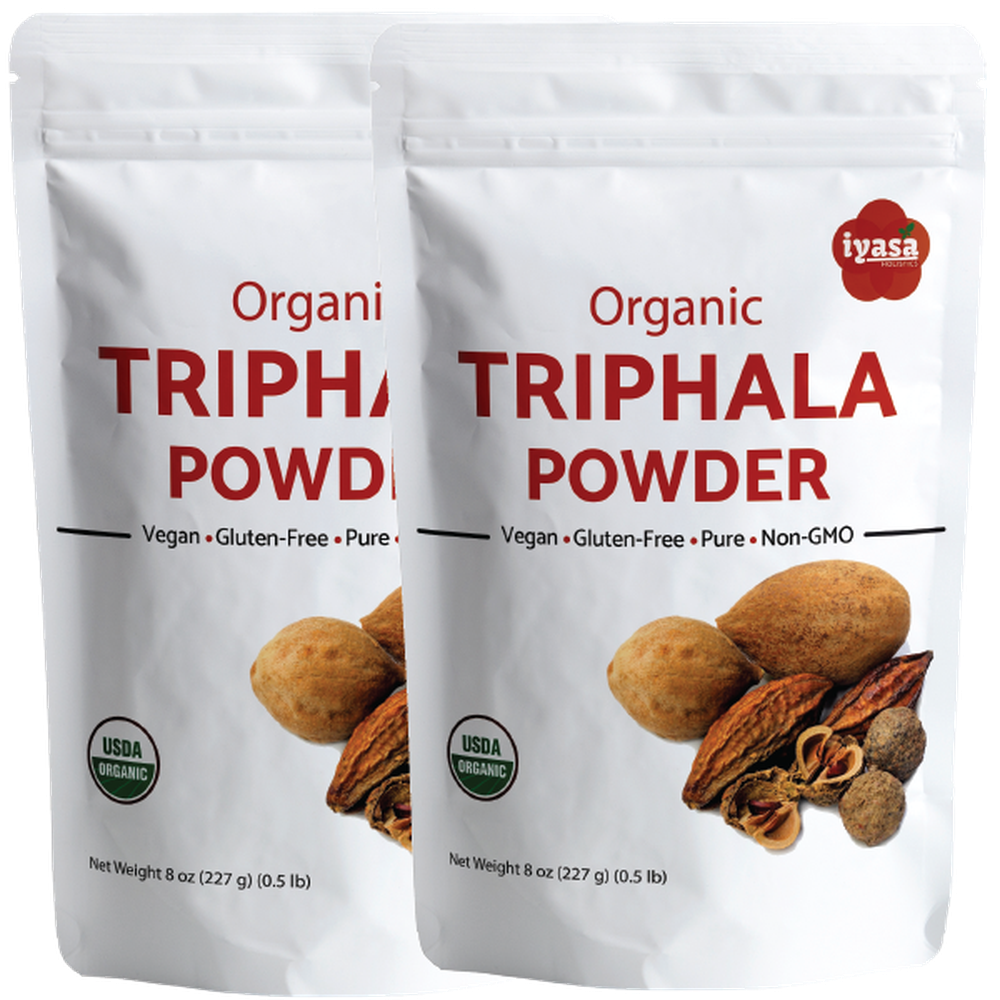 Iyasa Holistics - Organic Triphala Powder - 4 oz