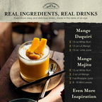 Liquid Alchemist Syrups - Mango Syrup for Margaritas, Cocktails & Drinks - 375 ML