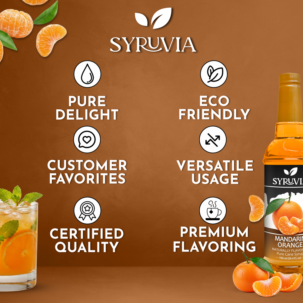 Syruvia - Mandarin Orange Syrup