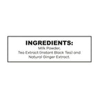 Quik Tea - Unsweetened Ginger Chai Tea Latte – 10 Count