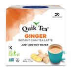 Quik Tea - Ginger Chai Tea Latte – 20 Count