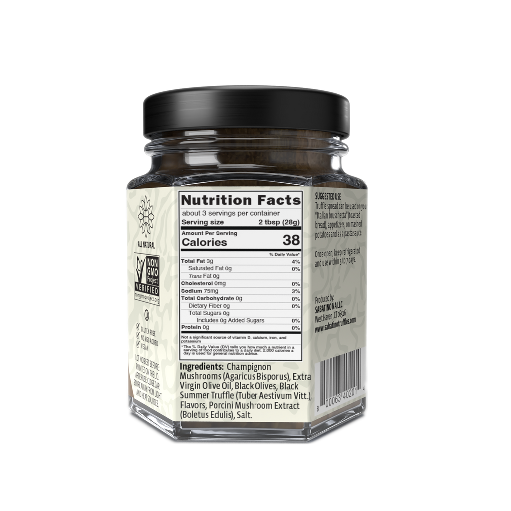 Sabatino Truffles - Black Truffle Sauce 3.2oz