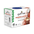 Quik Tea - Vegan Madras Coffee - 10 Count