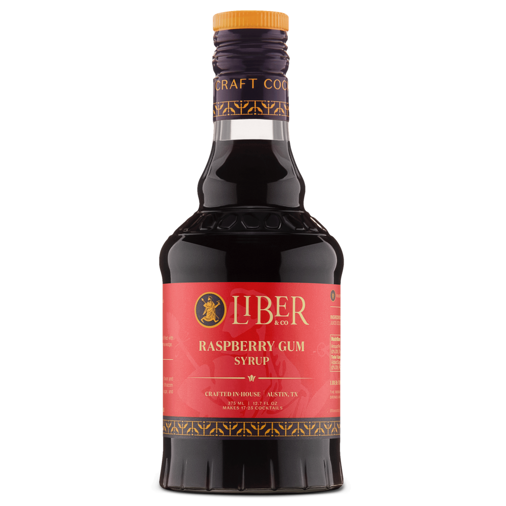 Liber & Co. - Raspberry Gum Syrup - 375 mL
