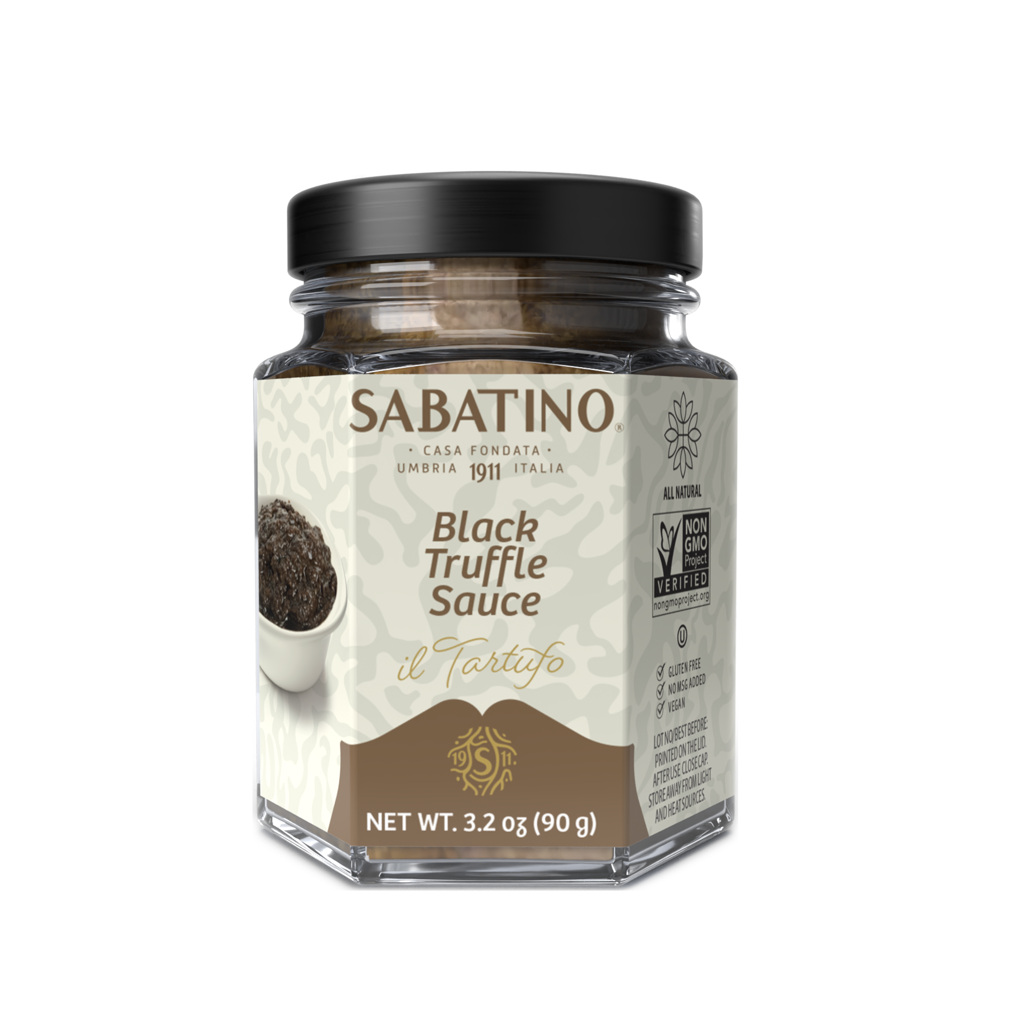 Sabatino Truffles - Black Truffle Sauce 3.2oz