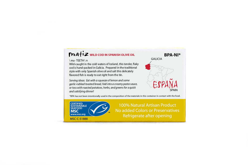 Matiz - Matiz Espana - Wild Cod in Spanish Olive Oil