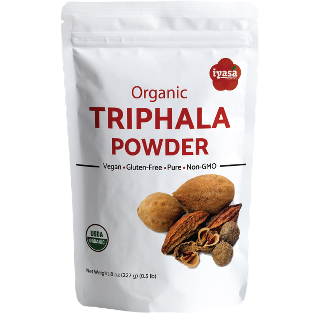 Iyasa Holistics - Organic Triphala Powder - 4 oz