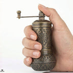 Hakan - Copper Black Pepper Grinder, Refillable Spice Mill, 4.3 in - Copper