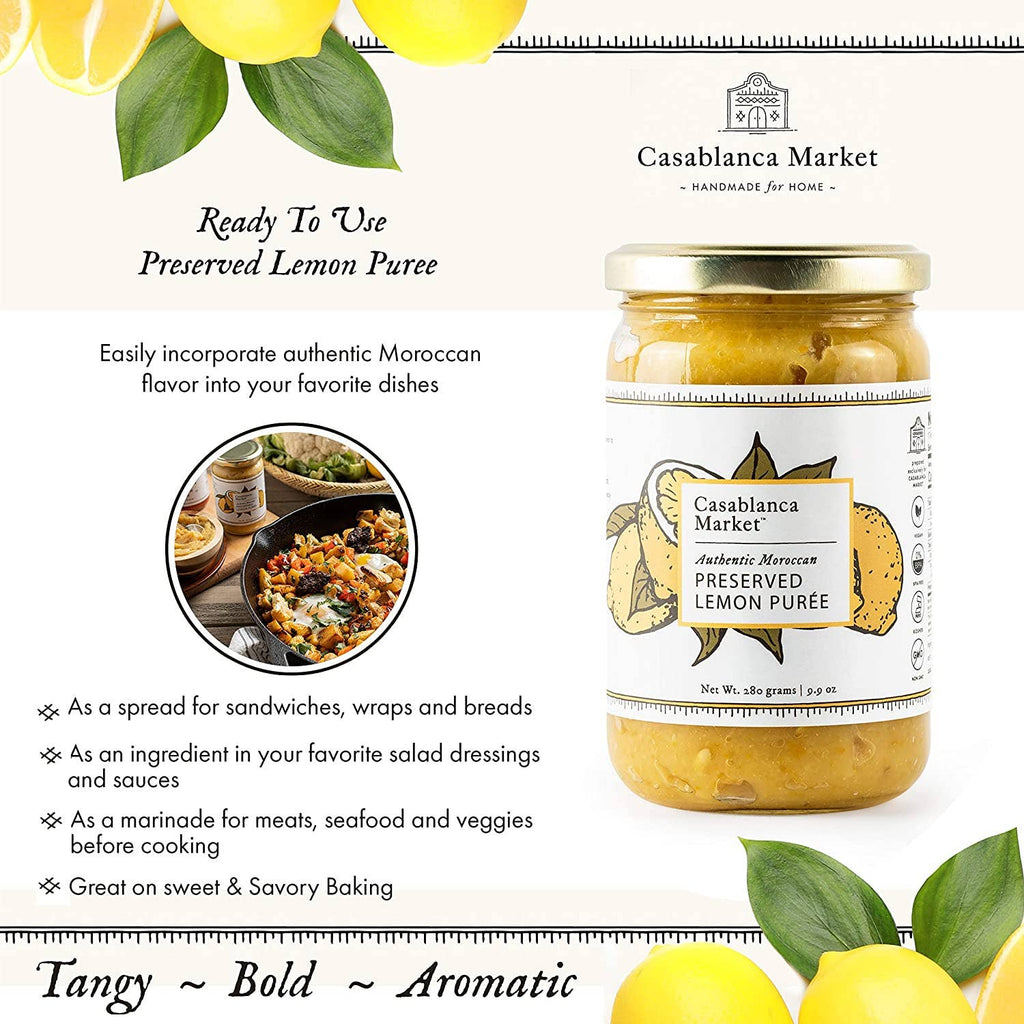 Casablanca Market - Casablanca Market Moroccan Lemon Puree Spread