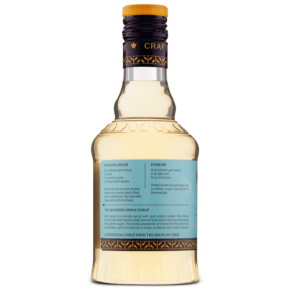 Liber & Co. - Classic Gum Syrup - 375 mL