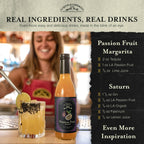 Liquid Alchemist Syrups - Passion Fruit Syrup for Cocktails, Drinks & Mixers - 375ml