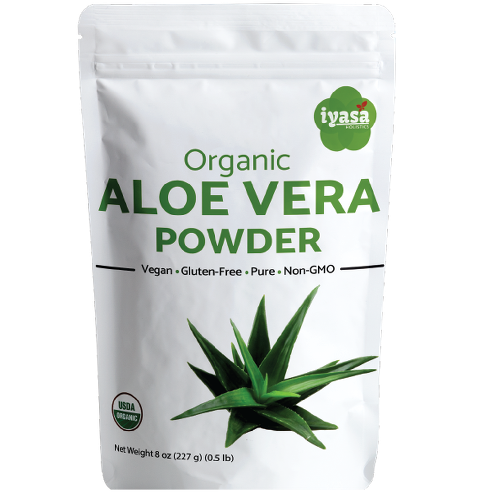 Iyasa Holistics - Organic Aloe Vera Powder - 8 oz