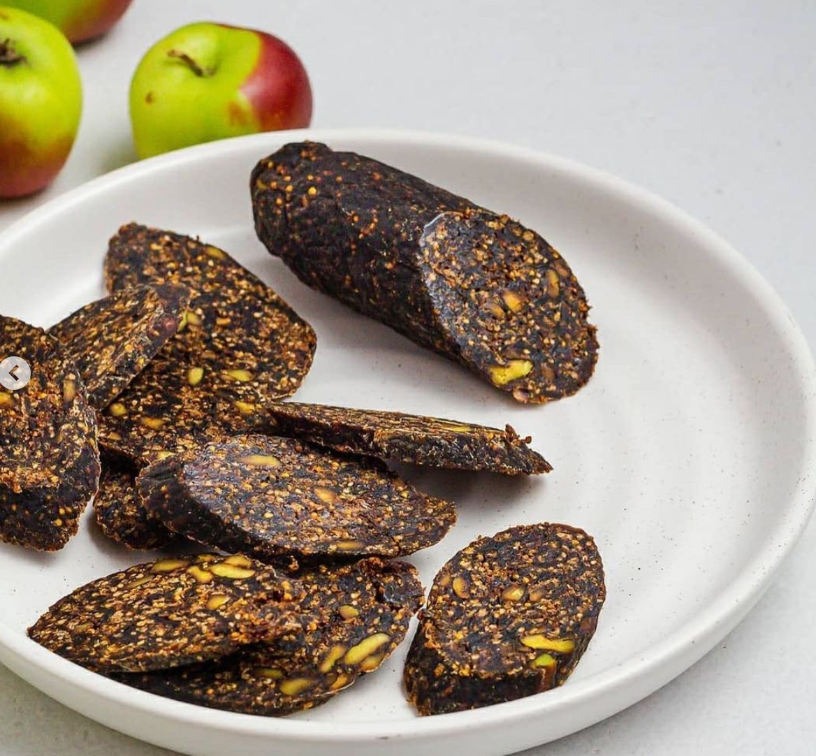 Hellenic Farms Vegan Fig Salami - Smoked Paprika & Aleppo Pepper 6.4oz