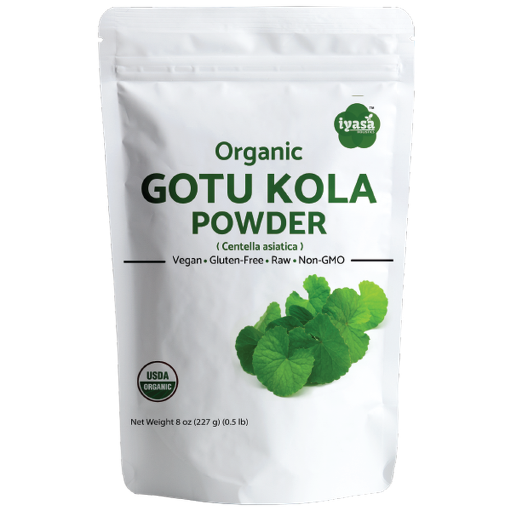 Iyasa Holistics - Organic Gotu Kola Powder - 8 oz