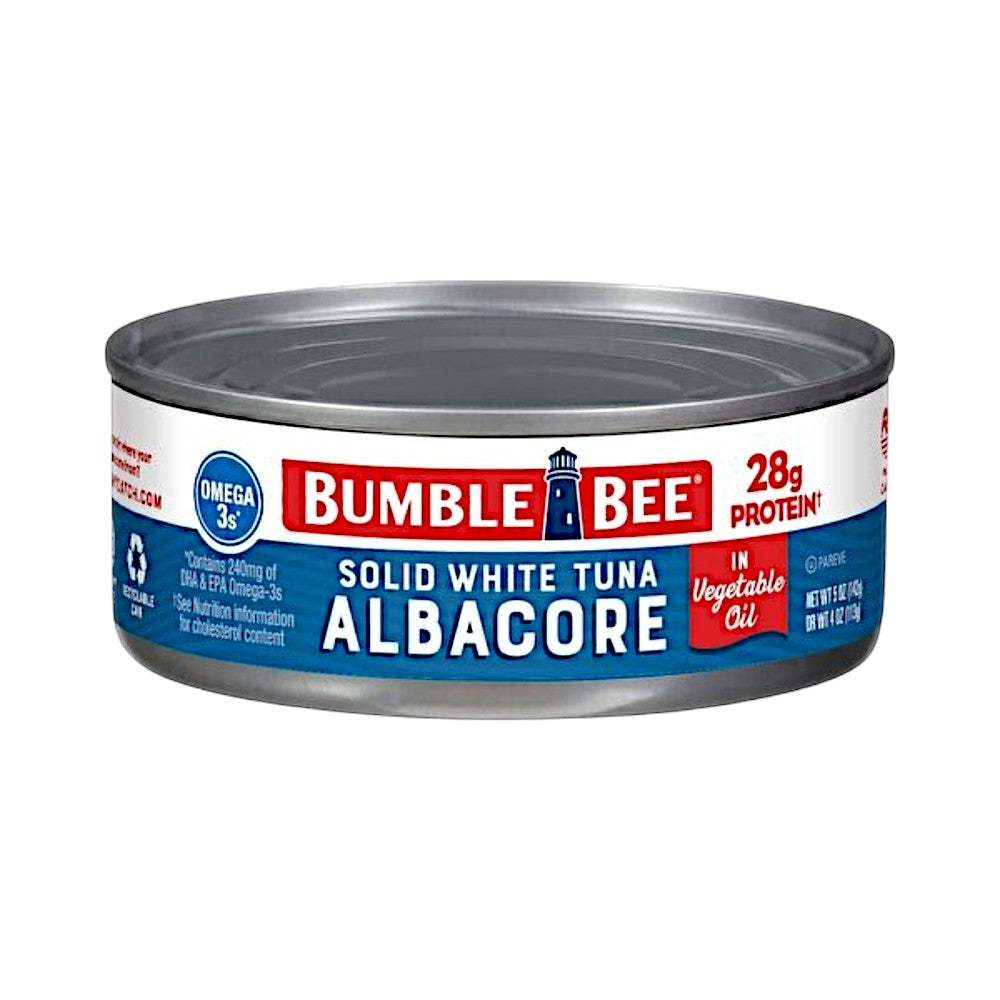 BUMBLE BEE SOLID WHITE ALBACORE IN VEGETABLE OIL