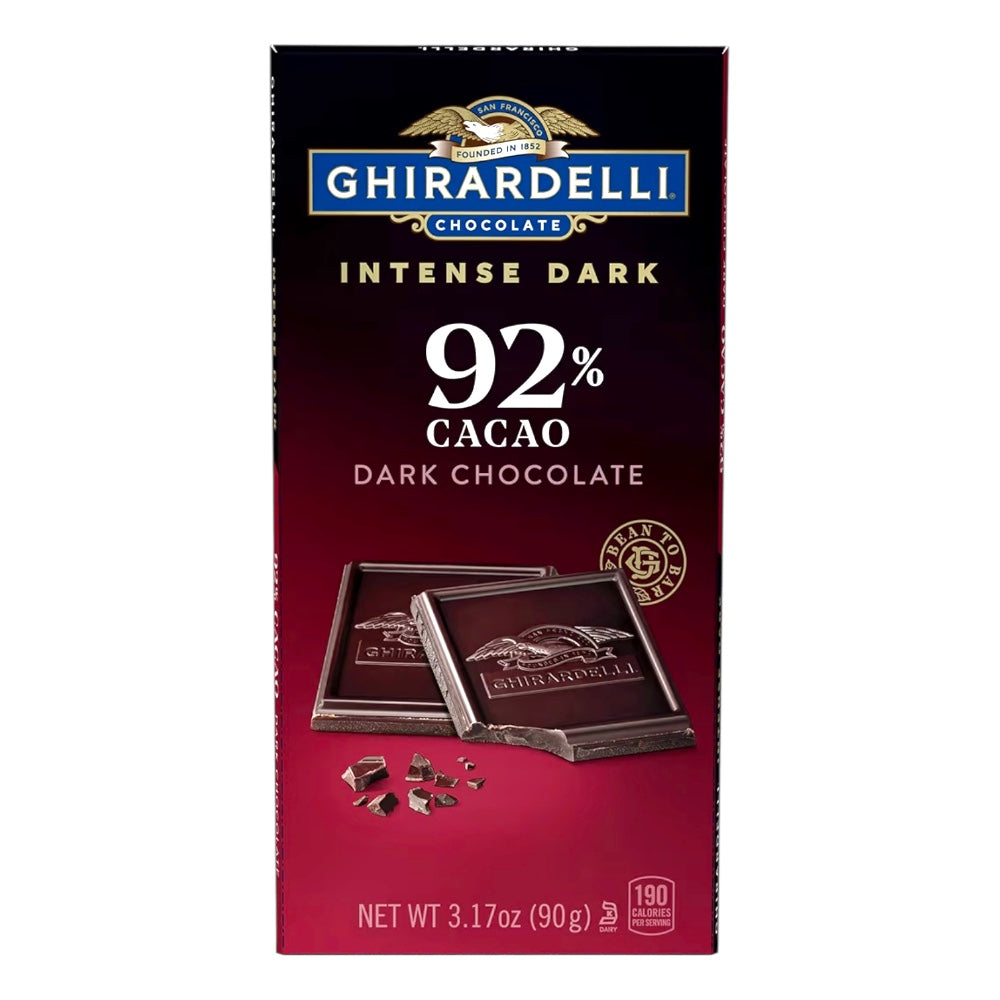 GRIRARDELLI 92% Cacao Dark Chocolate 3.17oz
