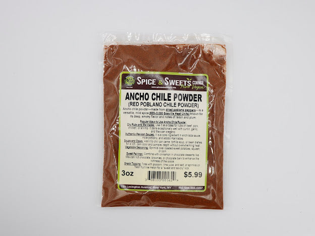 ANCHO CHILE POWDER (red poblano chile powder)