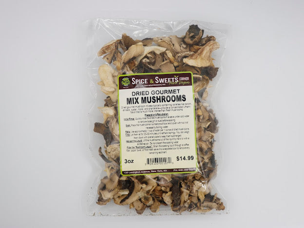 DRIED GOURMET MIXED MUSHROOMS