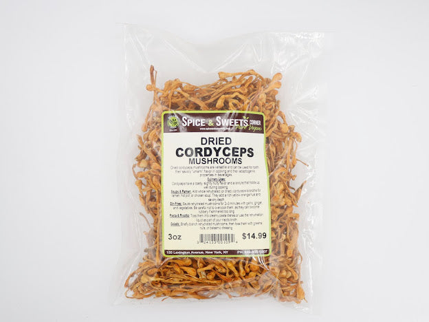 DRIED CORDYCEPS MUSHROOMS