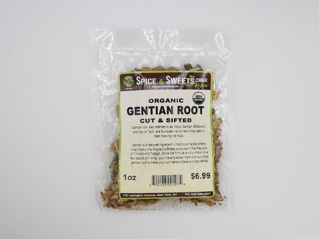 ORGANIC GENTIAN ROOT