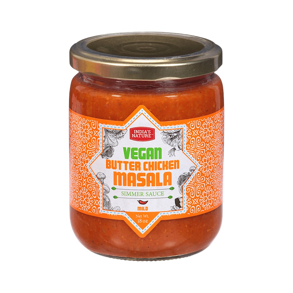 INDIA'S NATURE VEGAN BUTTER CHICKEN MASALA SIMMER SAUCE (MILD)