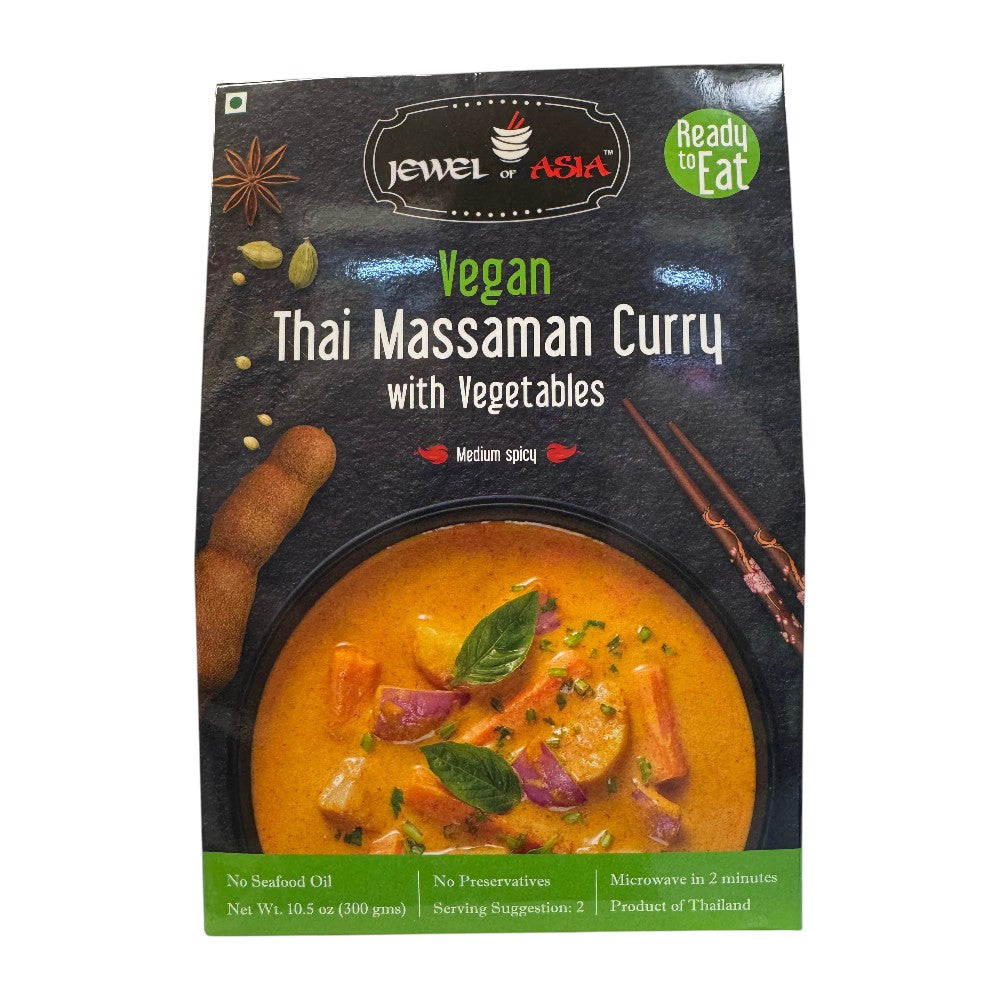 JEWEL OF ASIA VEGAN THAI MASSAMAN CURRY WITH VEGETABLES