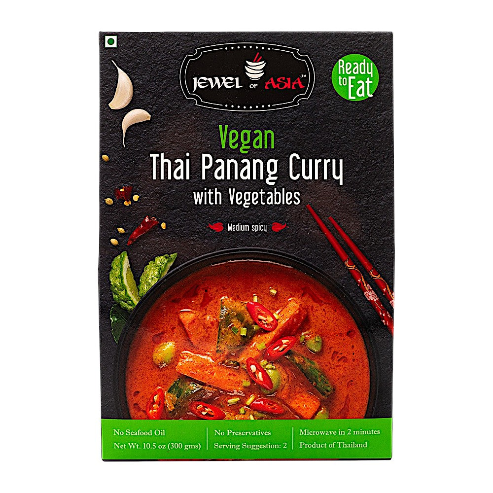 JEWEL OF ASIA VEGAN THAI PANANG CURRY WITH VEGETABLE