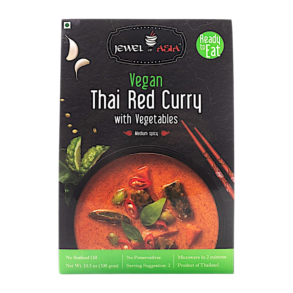 JEWEL OF ASIA VEGAN THAI RED CURRY WITH VEGETABLES