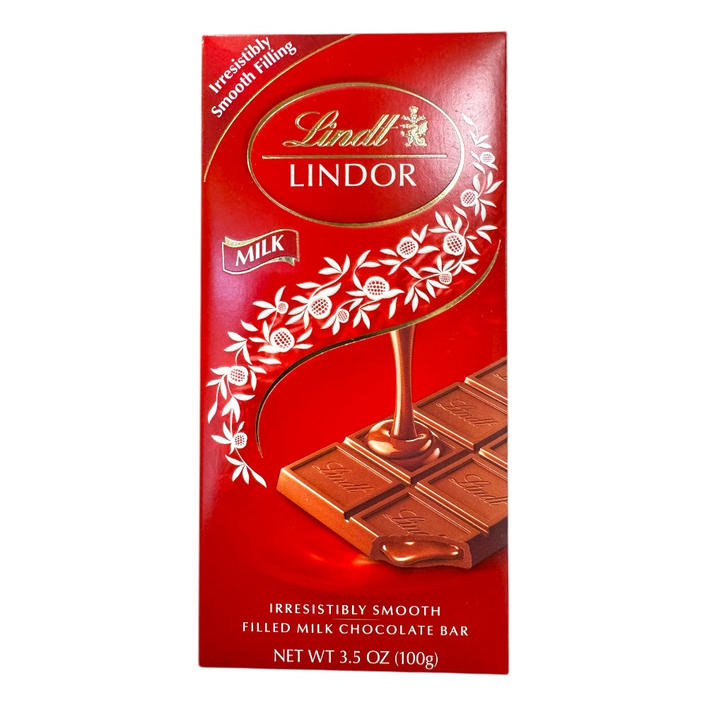 Lindt Filled Milk Chocolate Bar 3.5oz