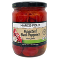 MARCO POLO ROASTED RED PEPPERS WITH GARLIC