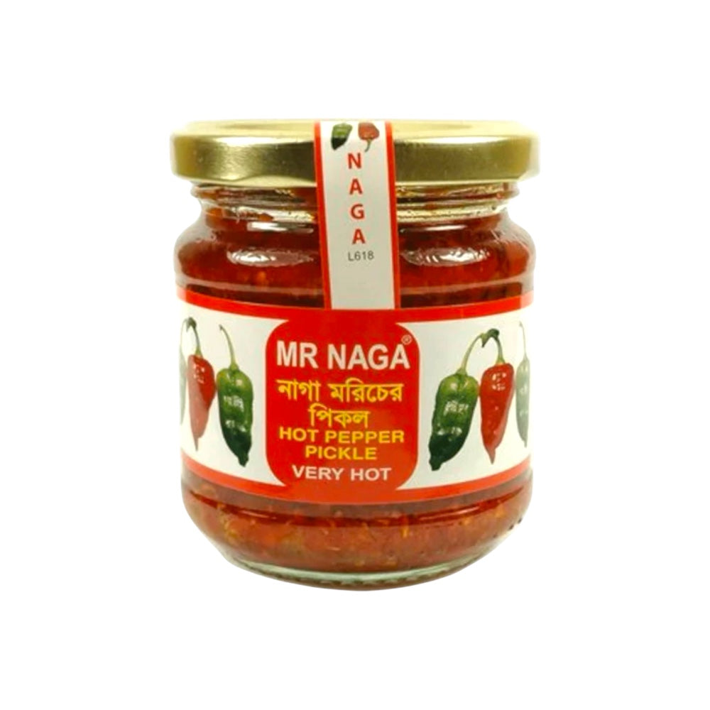 MR NAGA Hot Pepper Pickle Very Hot