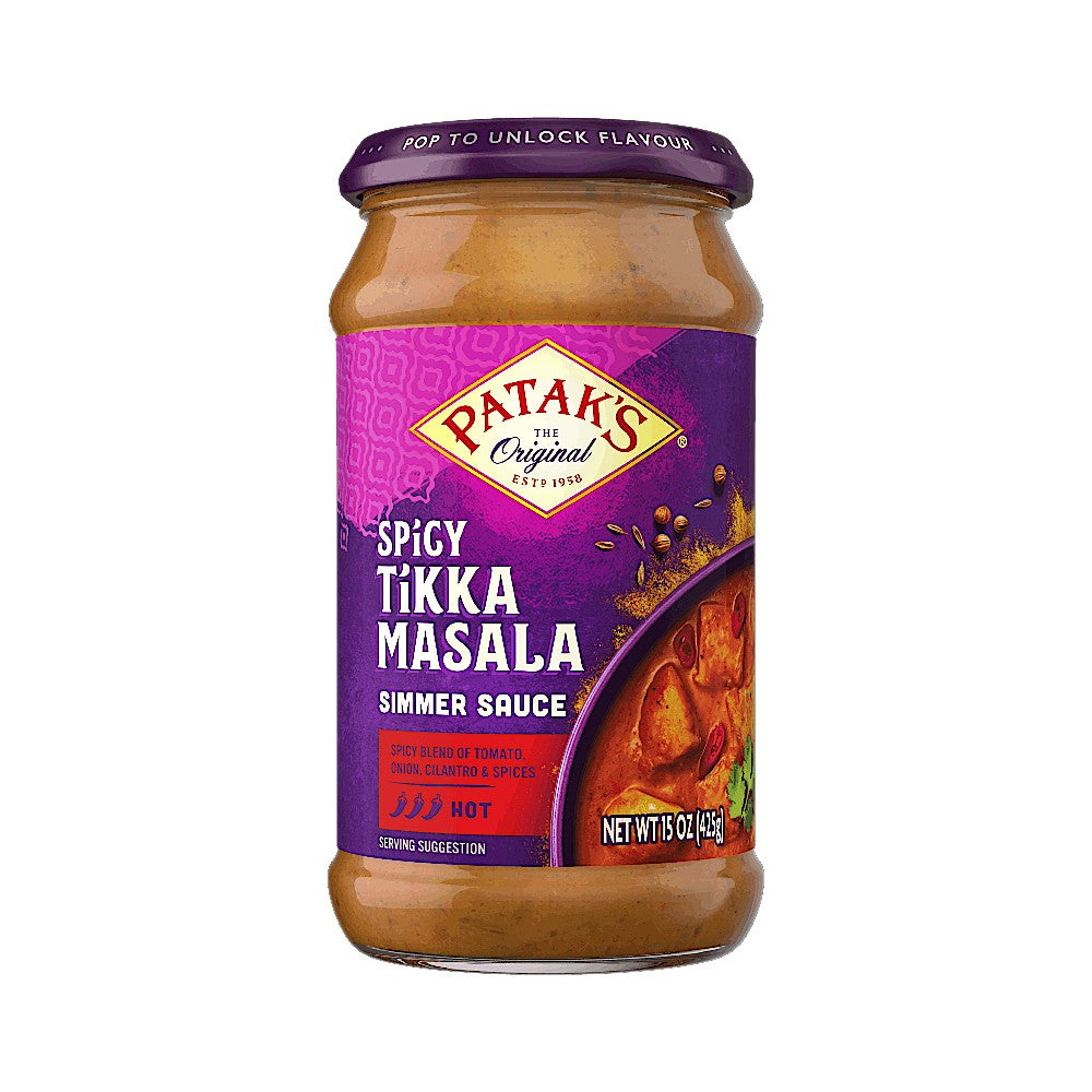 PATAK'S SPICY TIKKA MASALA SIMMER SAUCE