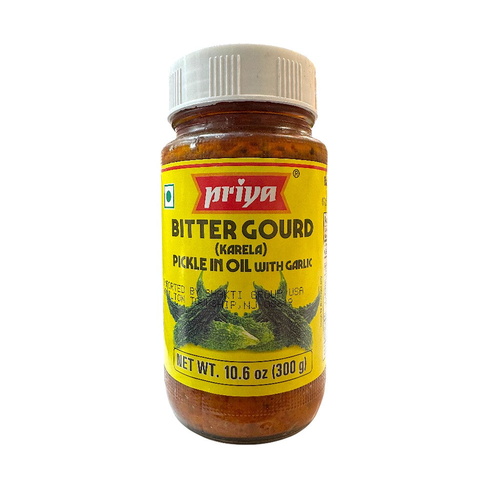 PRIYA BITTER GOURD (KARELA) PICKLE IN OIL WITH GARLIC