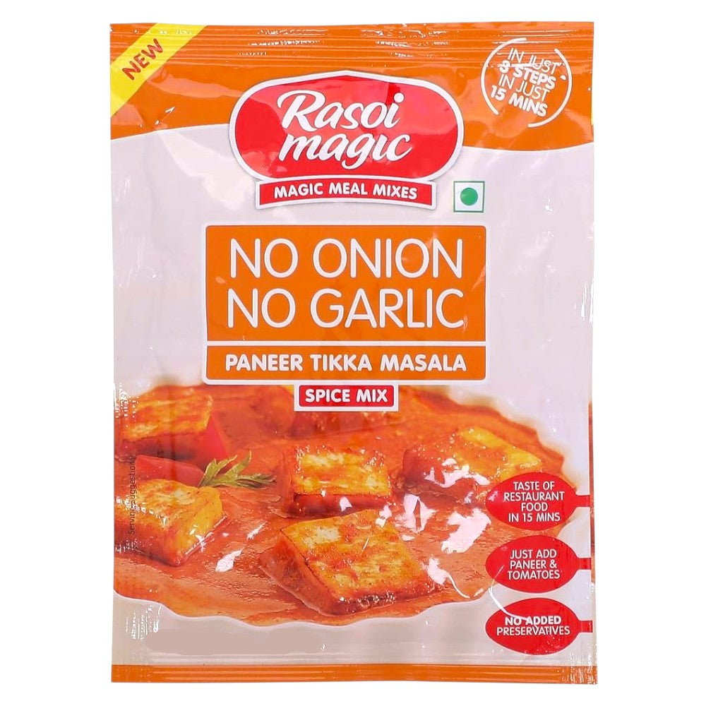 RASOI MAGIC NO ONION NO GARLIC PANEER TIKKA MASALA