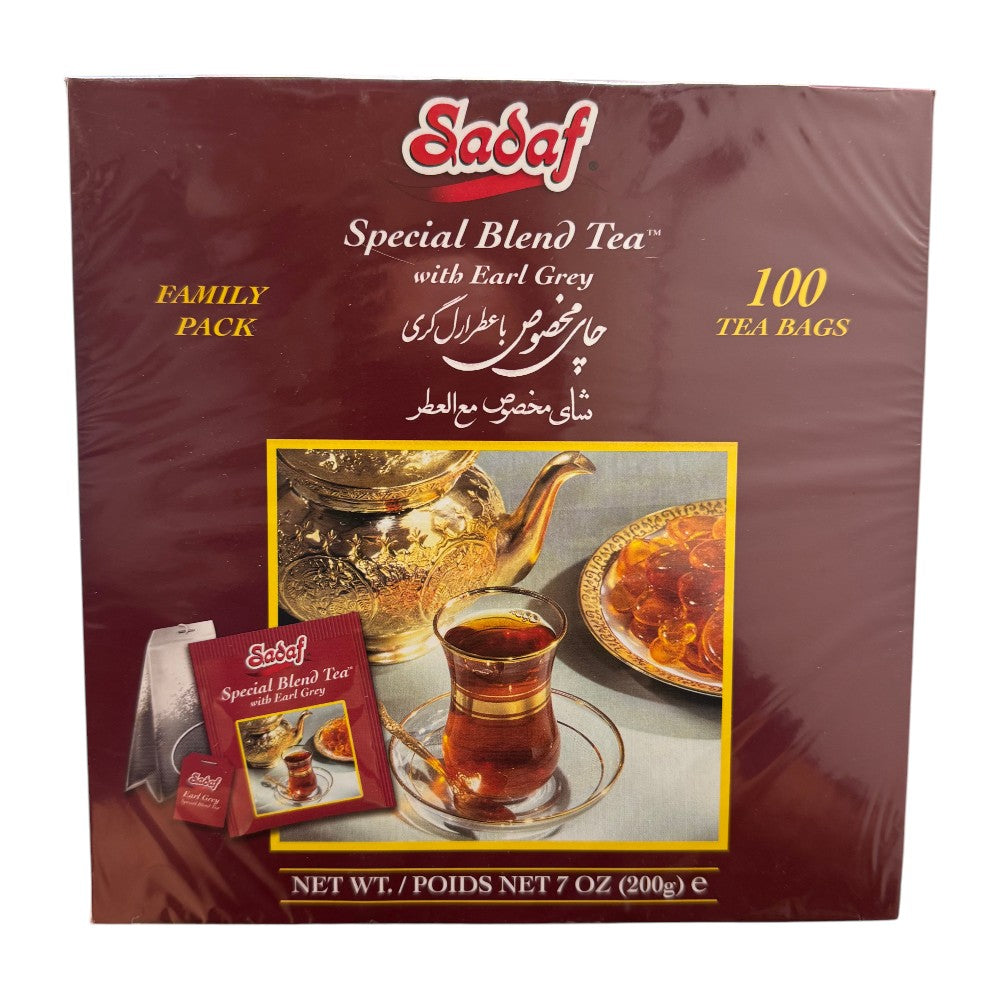 SADAF SPECIAL BLEND TEA WITH EARL GREY TEA BAGS