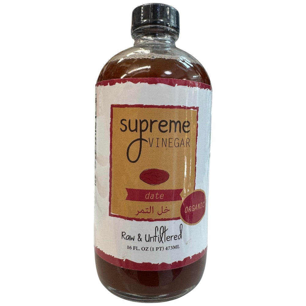 SUPREME DATE VINEGAR (ORGANIC, RAW AND UNFILTERED)