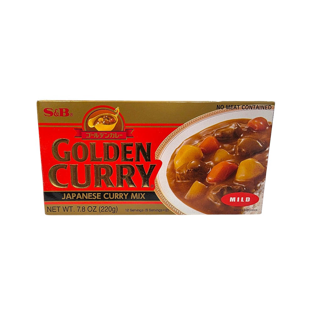 S&B GOLDEN CURRY JAPANESE CURRY MIX MILD