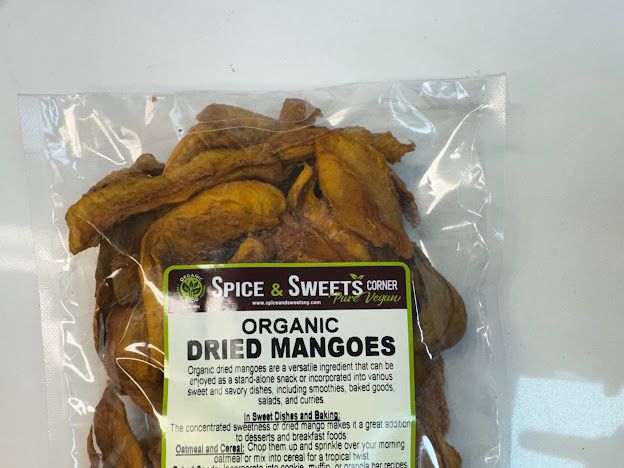 ORGANIC DRIED MANGOES