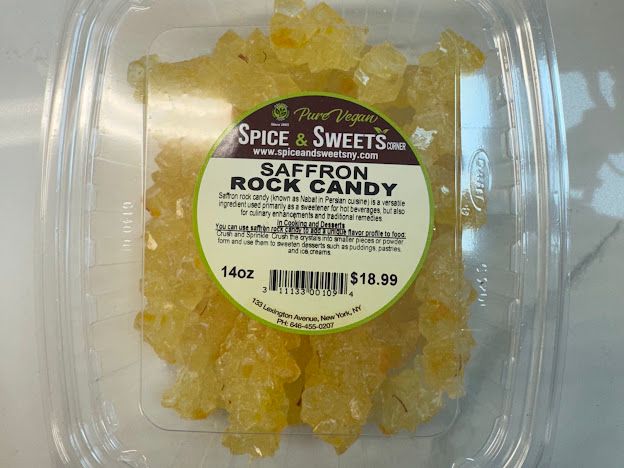 SAFFRON ROCK CANDY(JUMBO)