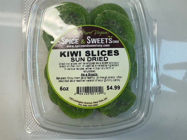 KIWI SLICES SUN DRIED