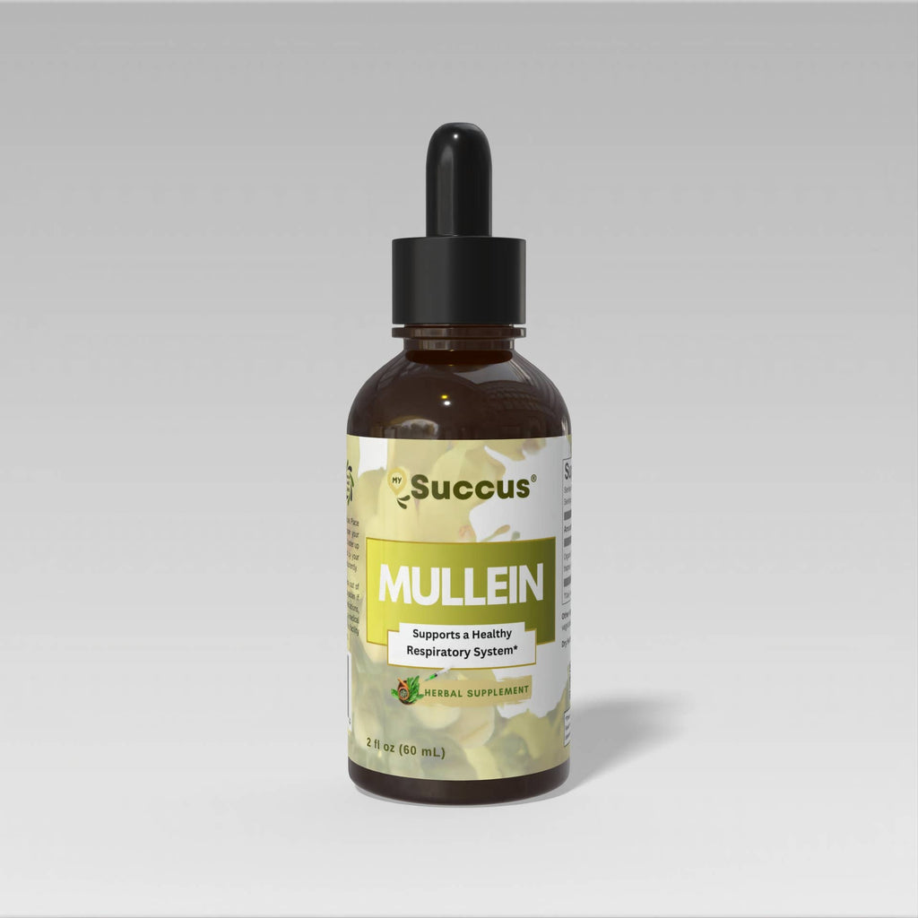 Succus - Mullein Tincture Leaf Extract | Premium Herbal Extract - Alcohol Free / 1 fl oz