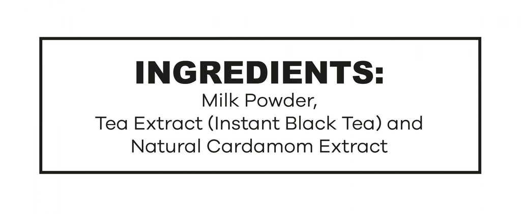 Quik Tea - Unsweetened Cardamom Chai Tea Latte - 10 Count