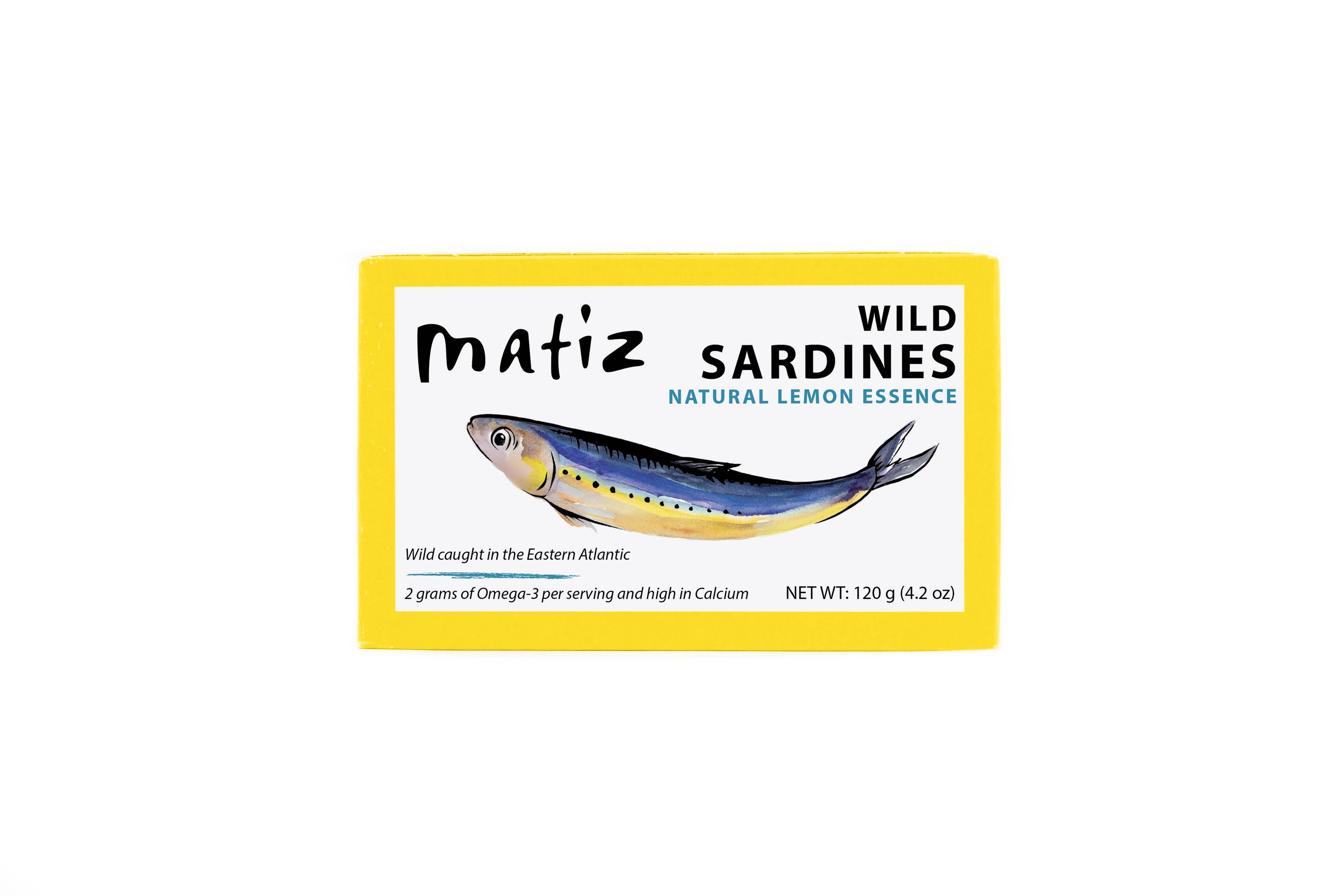 Matiz - Matiz Sardines with Lemon - 4.2oz Tin