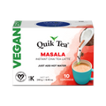 Quik Tea - Vegan Masala Chai Tea Latte - 10 Count