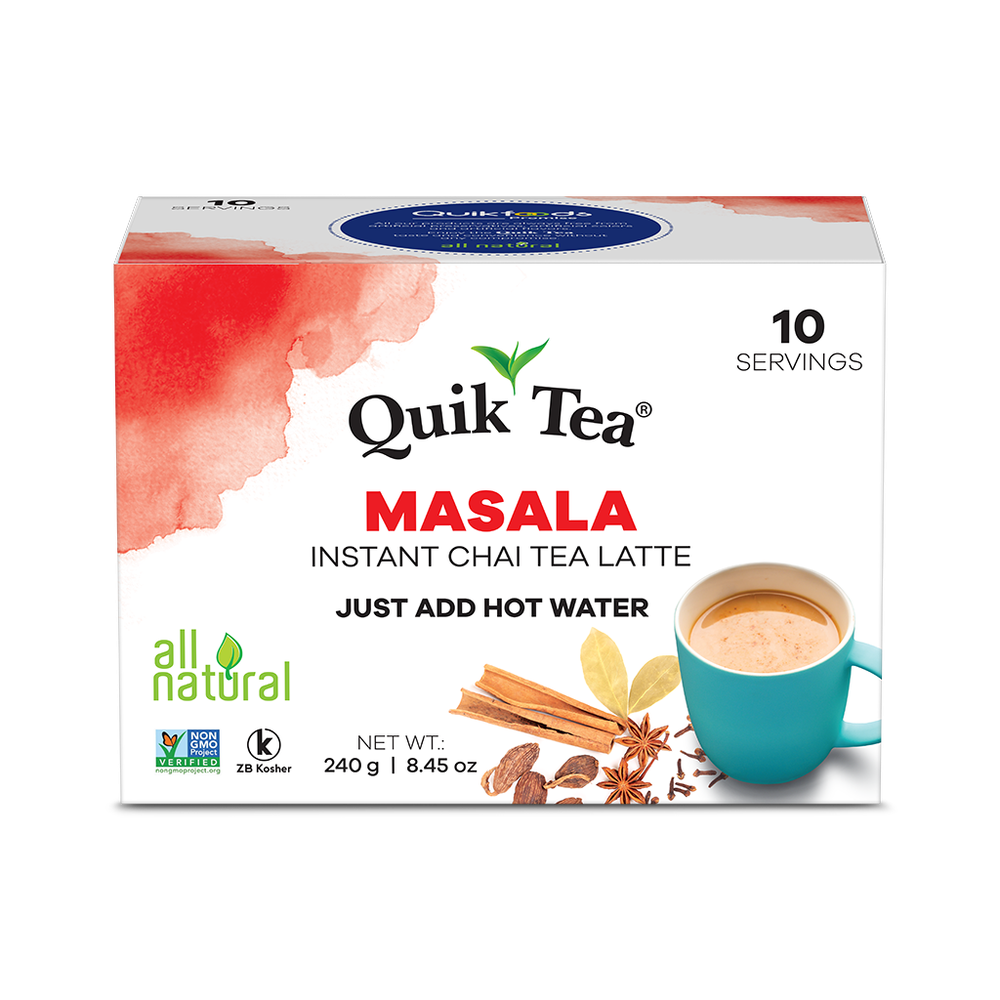 Quik Tea - Masala Chai Tea Latte - 10 Count