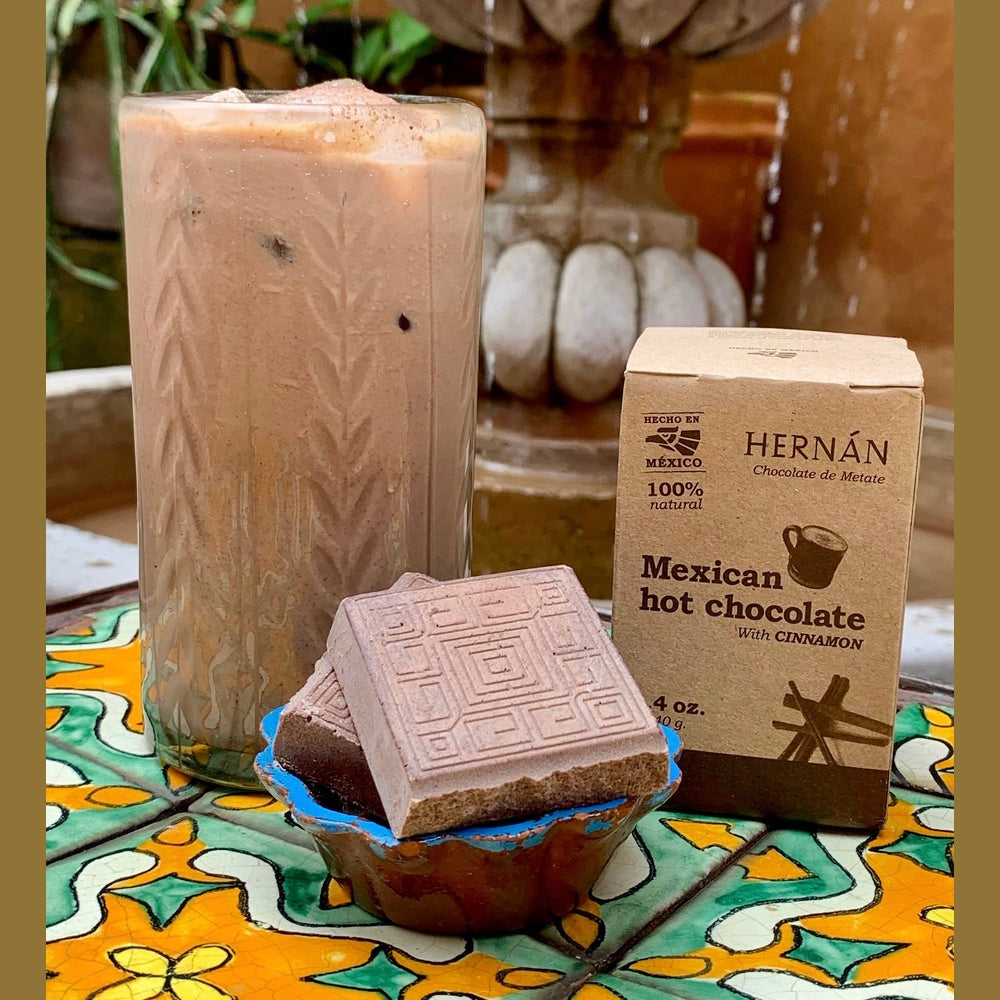  HERNÁN - Cinnamon Mexican Hot Chocolate Square "Tablillas" - 240g