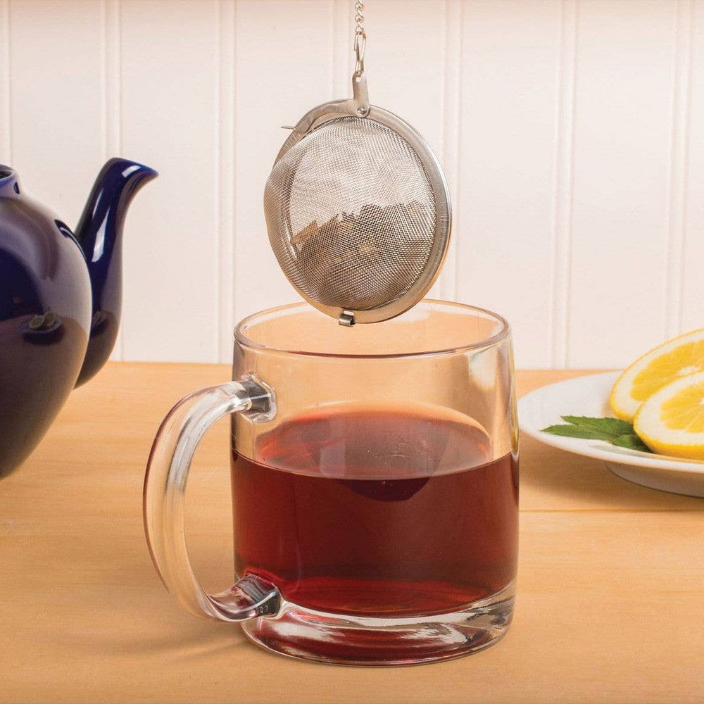HIC - Harold Import Co. - HIC Kitchen Mesh Ball Tea Infuser, 2.5in, Displayer Of 12